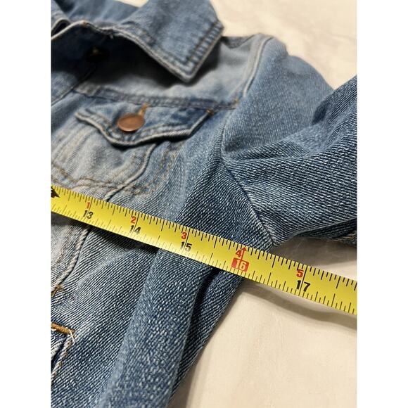 Jou Jou Premium Denim Collection Blue Jean Jacket Size Women's Small - Picture 11 of 13